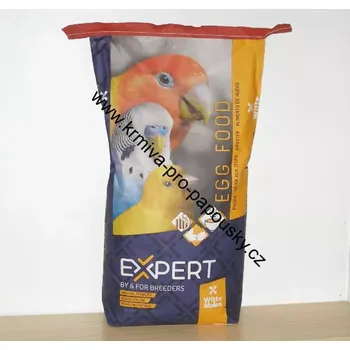 Krmivo pro ptáka Witte Molen B.V., Holandsko Vaječné krmivo vlhké s medem EGGFOOD Red s barvivem pro červené kanáry a ptáky s červeným faktorem 10kg