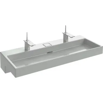 Umyvadlo Kohler TERRACE umyvadlo 120 cm, se 2 otvory pro baterie a přepadem, s LED páskem