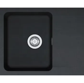 Nerezový dřez Franke ORION OID 611-62 tectonitový dřez 620x500 mm, otočný, odkapávač, černá