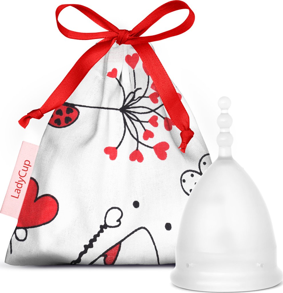 Menstruační kalíšek LadyCup Revolution Čistá láska vel. L - s kupónem KUP15 cena 441 Kč + extra diskrétní expedice