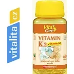 Vitamin K2 + vitamin D3 - kosti, svaly, zuby (60 tobolek)