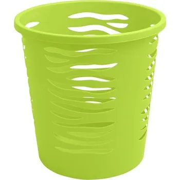 Odpadkový koš Branq Koš na papír Zebra 10 l zelený