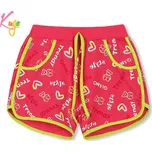 Dívčí kraťasy Kugo HS0679, růžové