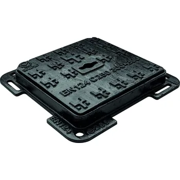 revizní šachta MONDIAL litinový poklop s rámem 550 x 550