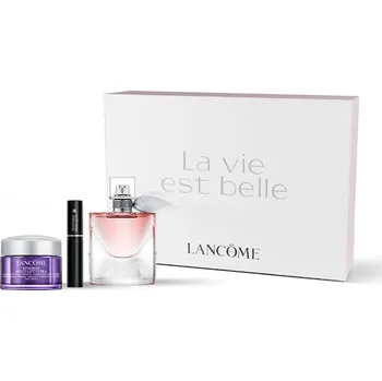 Dámský parfém Lancome, La Vie Est Belle set Parfumovaná voda 50ml + Renergie Multi-Lift Ultra 15ml + Hypnose Volume-A-Porter Mascara 2ml