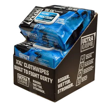 Papírový kapesník Profi čisticí ubrousky ULTRAGRIME® MULTIUSE 100ks XXL – box 6 balení