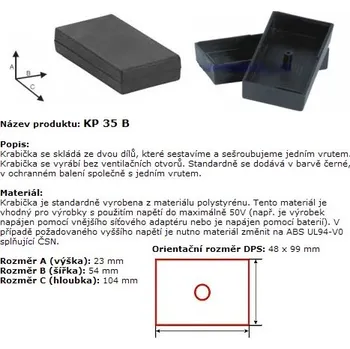 Dárková krabička Krabička KP 35 B
