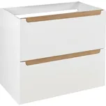 Stilla Skříňka pod umyvadlo, 60 × 60 × 45 cm, bílá 282-D-06006