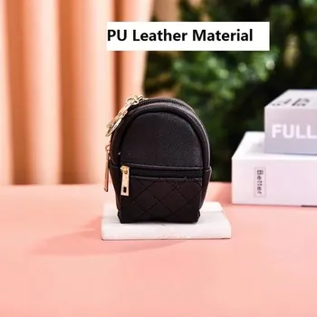 Peněženka Peněženka na mince | mini taštička klíčenka - Tvar tašky Černá