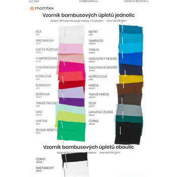 Vzorník bambusových úpletů