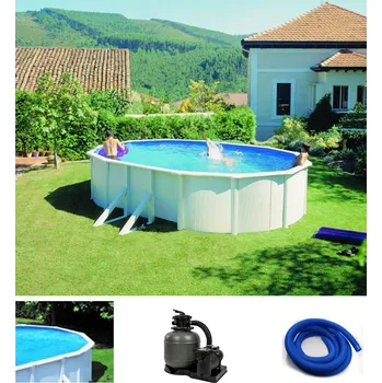 Bazén CF Bazénový set s bazénem Classic WHITE/Blue 535 x 300 x120 cm 3280