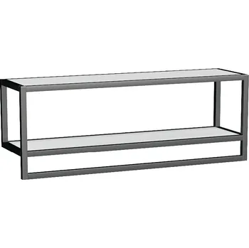 Koupelnový nábytek OXO Alu - samostatná police 90 cm, stříbrná OALU 90/33 S