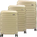 Sada cestovních kufrů Pierre Cardin MED04 x3 Z béžová