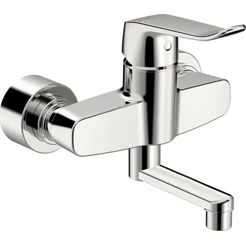 Vodovodní baterie Hansaclinica - nástěnná umyvadlová baterie, vyložení 177 mm 01526283