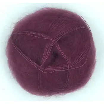 Příze Mohair by Canard Brushed Lace Mahagon 3016 (Mohérová příze Brushed Lace Mahogany)