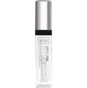 Lak na nehty Wibo, Forever Top Coat bezfarebný vrchný lak na pery 5ml