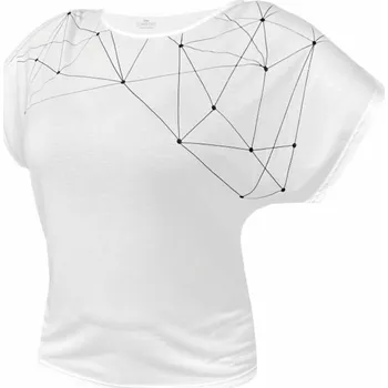 Dámské tričko Dámské tričko, krátký rukáv KUFONA 801 bílá S