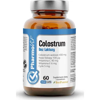 Doplněk stravy Colostrum 60 kapslí 35,13 g (čistá etiketa) - Pharmovit