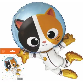 Balónek Baloon Party Fóliový balón - Kočka kosmonaut