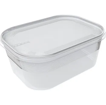 Dóza na potraviny Plast Team Plastová dóza Helsinki 1400 ml, transparentní víko