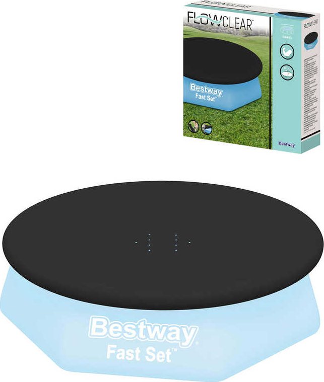 BESTWAY Krycí kruhová plachta 2,4m kryt na bazén 2,44m (244cm) 58032