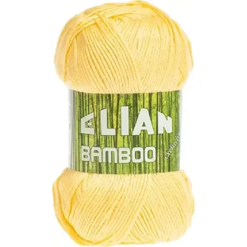 Příze Pletací příze Bamboo 215 - žlutá