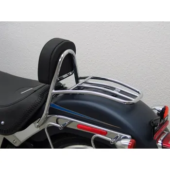 Moto sedlo Opěrka řidiče s nosičem Fehling Harley Davidson Flstf Fat Boy 2012-