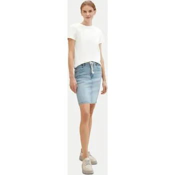 Dámská sukně Tom Tailor Džínová sukně 1040349 Modrá Regular Fit 36
