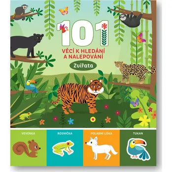 101 věcí k hledání a nalepování: Zvířata - Svojtka & Co. (2023, brožovaná)