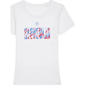 Dámské tričko Triko Nike NZSx11TS SLOVENIJA shirt wmn white nzsnzs300-100 Velikost XL