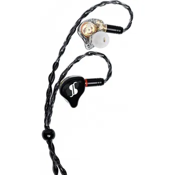 Sluchátka Stagg SPM-PRO BK, 3-driver in-ear sluchátka, černá