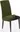 decoDoma Nueva Textura Niagara strečový potah na židli s opěradlem 40 x 40 x 55 cm 2 ks, zelený