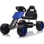 Dětská šlapací motokára Go-kart Baby Mix Speedy modrá