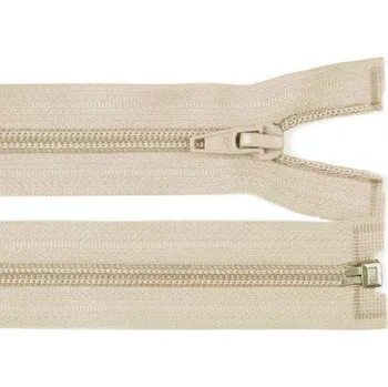 Zip Spirálový zip No 5 délka 85 cm bundový POL - krémová