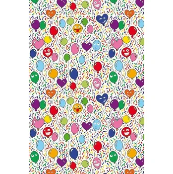 Balící papír BP1 666 - Balící papír 70x100 dárkový BALONKY