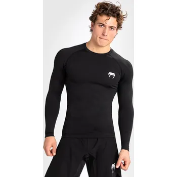 Rashguard Rashguard Venum Contender - dlouhé rukávy - Black/White Velikost: M