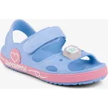 Dívčí sandály COQUI YOGI Lt. Elemental Blue/Fondant Pink + Amulet 22/23