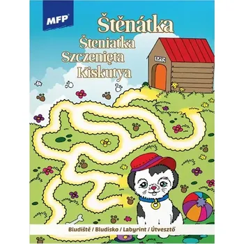 Sešit Omalovánky - Bludiště Štěňátko 210x276/32s A4