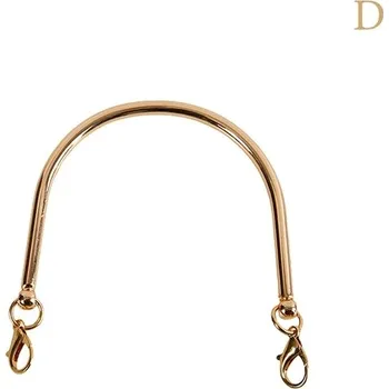 Kabelka Kovový rám na výrobu diy kabelky | Náhradní madlo na kabelku - D