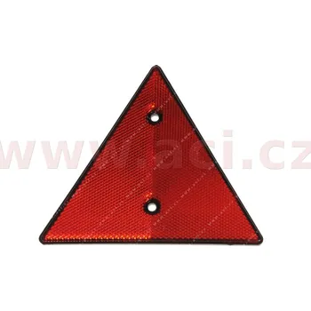 Autodíl odrazový trojúhelník, plast, 158x138 mm (pro 2x šroub M5)