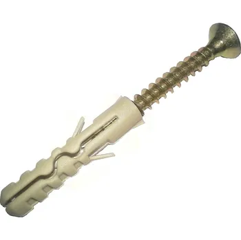 Hmoždinka SADA- šroub 4/45mm a hmoždinka 8/10mm (sáček 10ks)