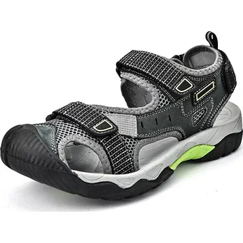 Dámské sandále Outdoorové pánské sandály MIX115 Barva: Šedá, Velikost: 46