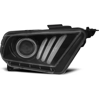 Přední světlomet Přední světla, FORD MUSTANG V, 2010-2013, TUBE LIGHT BLACK (63.LPFO71)