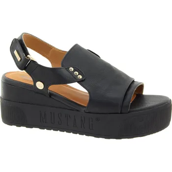 Dámské sandále MUSTANG Dámské černé sandálky 1459802-9-355 Velikost 39