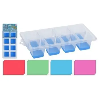 Tvořítko na led forma na led 25x13x5cm, 8 vel.kostek, pružné dno