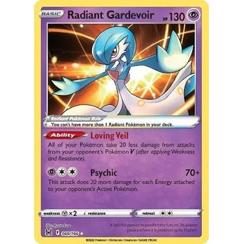Sběratelská karetní hra Pokémon Radiant Gardevoir
