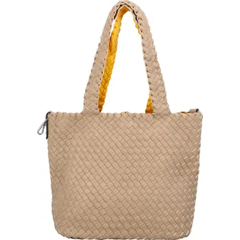 Dámská kabelka přes rameno taupe - Paolo bags Ukina taupe