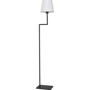 Stojací lampa Černobílá kovová stojací lampa Nova Luce Savona 150 cm
