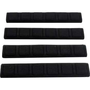 Krytky na Keymod typ A - černé, Warrior