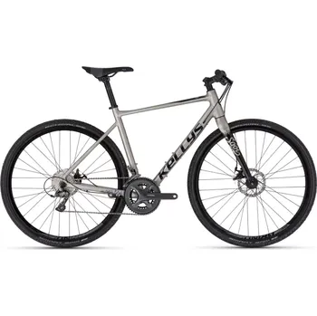 Silniční kolo Gravel KELLYS SOOT 20, model 2024, barva světle šedá